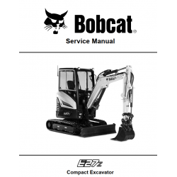 Bobcat - instrukcje napraw - schematy - DTR - service manuals - Bobcat E27z